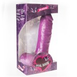 PINK ROOM ANTON REALISTLIK DILDO LILLA 21.5 CM